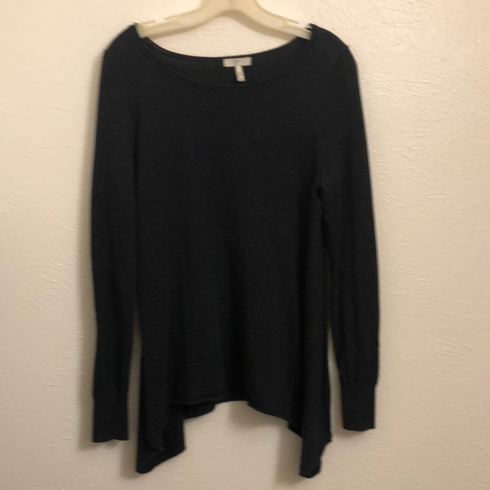 Dark blue soft light size M swing sweater
